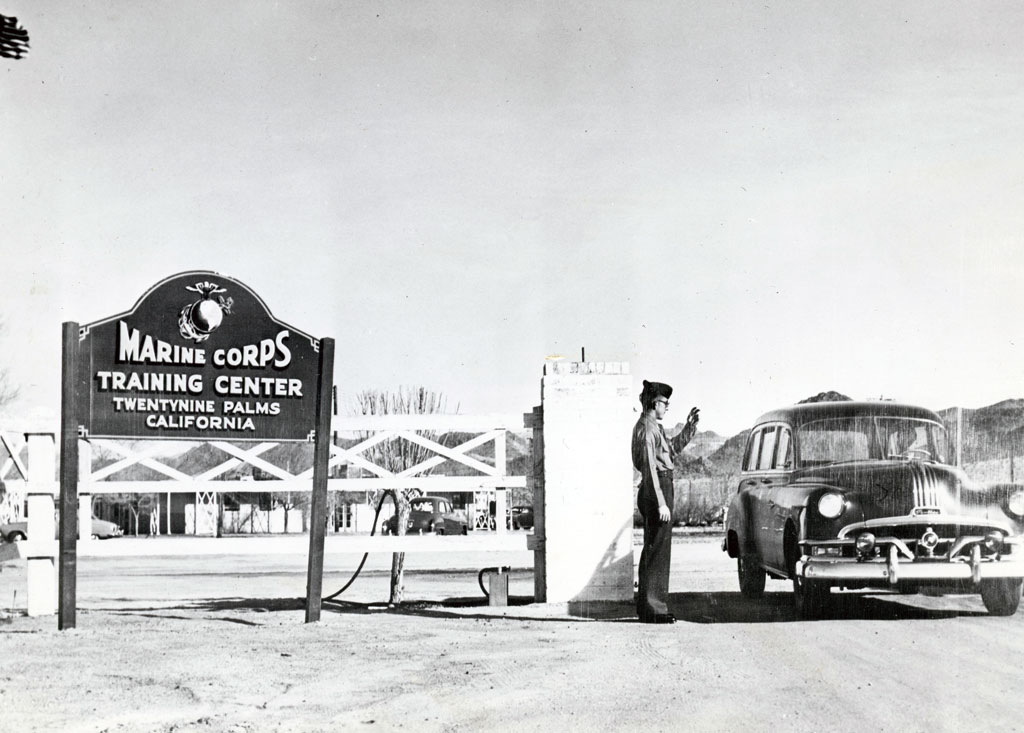 Twenty nine Palms Marine Base History Photo