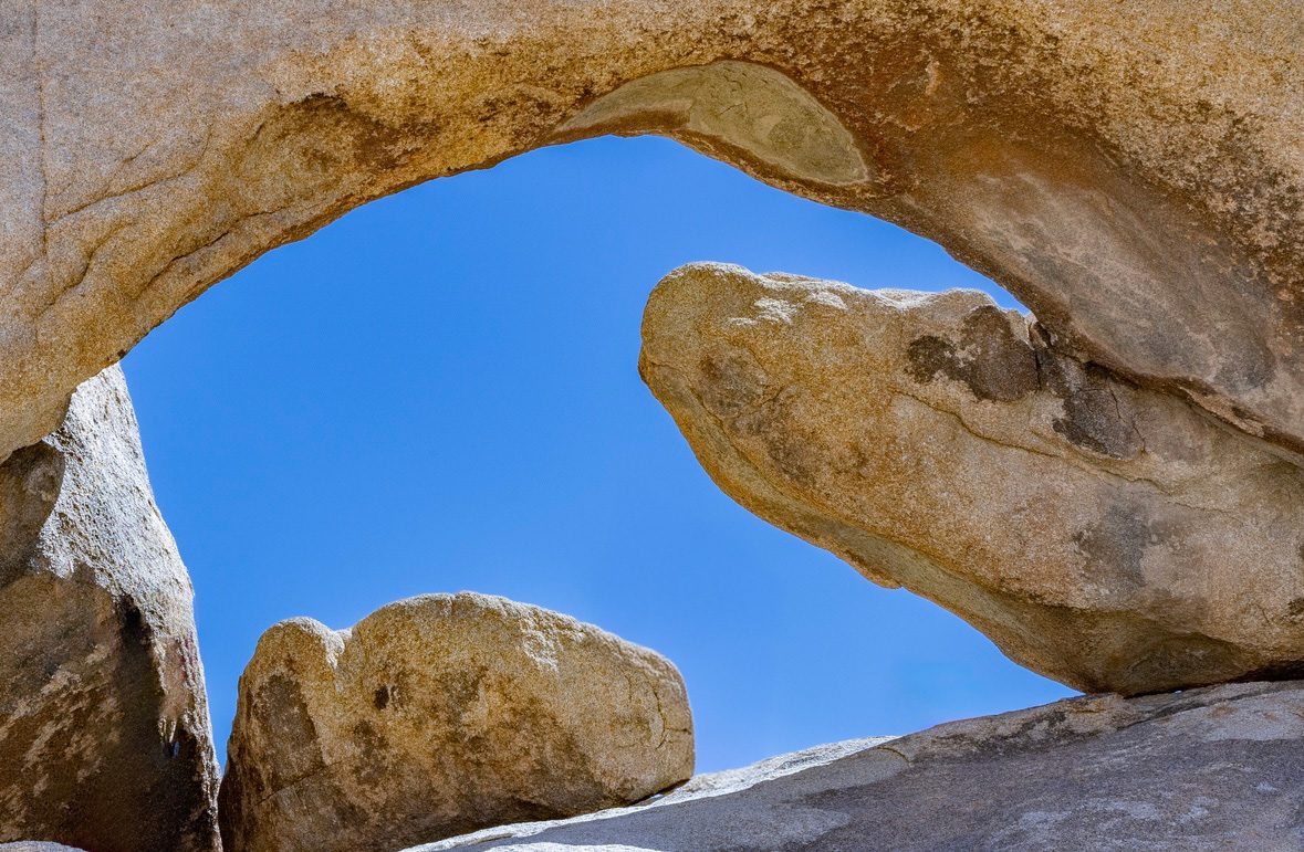 A rock formation at Joshua Tree National Park.