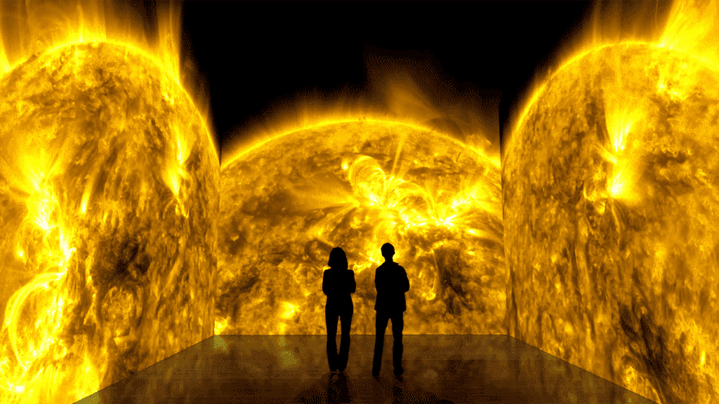 Image of the sun in action provided by NASA’s Solar Dynamics Observatory.